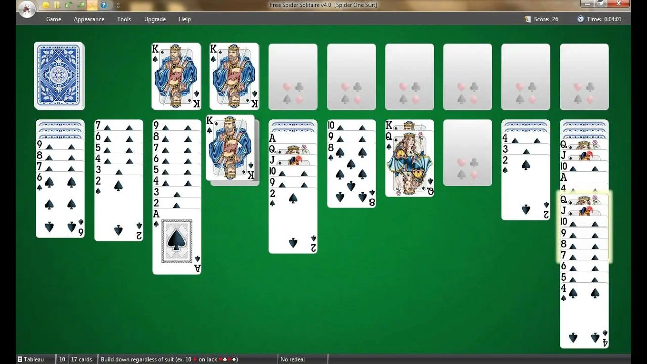 Play spider solitaire online free no download